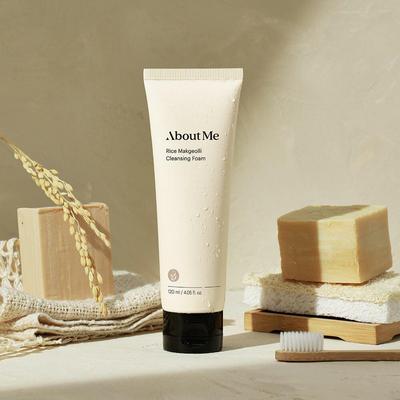 Su di me Tappetino di Riso Schiuma Detergente Makgeolli 120mL