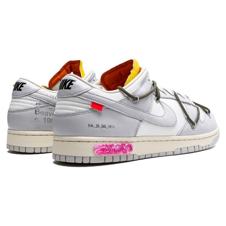 New Nike Dunk Low Off White Lot 22 DM1602-124