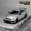 TW 1:64 Tarmac Works Mercedes-Benz C63 AMG Coupe Black Series Silver Metallic Chase alloy car model