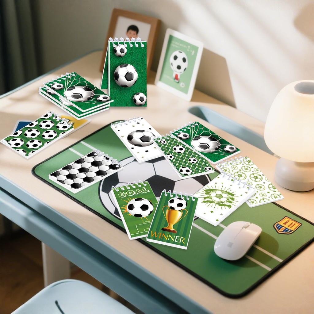 Student Portable Notebook, Football Themed Diary, Notebook