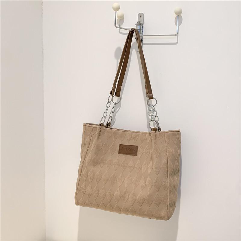 Casual Large-capacity Bags Autumn and Winter New Women's Bags Fashion Commuter Shoulder Bags College Students Class Tote Bags