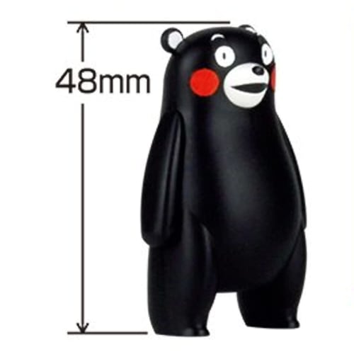 Asuka Model (ASUKAMODEL) Choto Plamo Series Kumamon ver. (2 pieces) 48mm Tall Plastic Model Assembly Kit YWCP-001