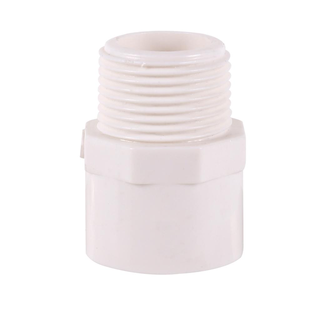 White PVC Pipe Connector 20/25/32mm Straight Elbow Tee Cross Water Pipe Adapter 3/4/5-Way Joint Garden Lawn Irrigation Fittings