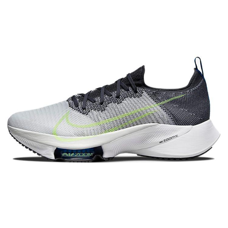 Nike Air Zoom Tempo NEXT% Flyknit Dark Smoke Grey Lime Men Sneakers Lime-Glow CI9923-007