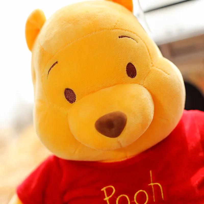 25-45Cm Winnie The Pooh Plush Toys Soft Stuffed Kawaii Anime Elf Doll Cartoon Pooh Bear Plush Doll Birthday Gift For Boys