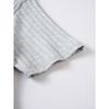 Men's Stretch Ribbed V-Neck Short Sleeve T-Shirt.