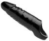 Mamba Cock Sheath XL Black 17 X 6.5 Cm - Master Series - Ballstretcher
