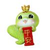 Cute Small Snake Baby Figurine Resin Crafts Mini Snake Ornament  Spring Festival