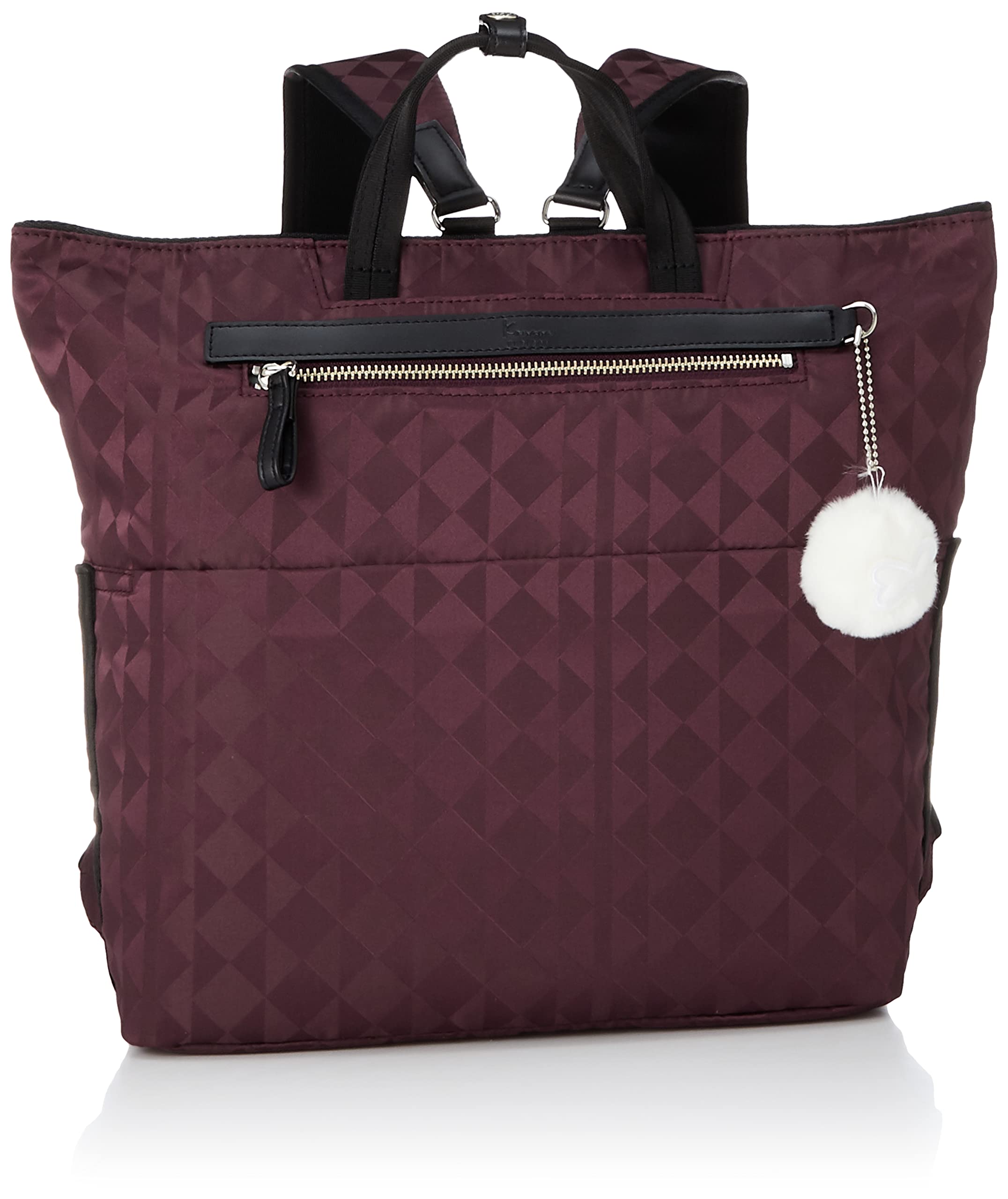 

Рюкзак Kanana Monogram 2-го размера B5 антибактериальный безопасный бордовый [Kanana Project] хранение, карман, замок, 67343, женский,