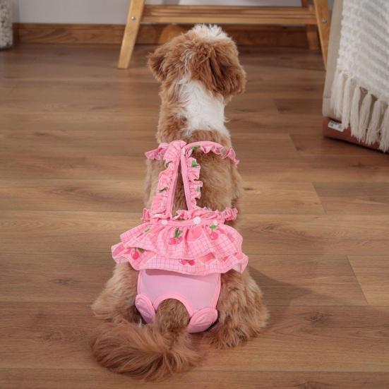 Pet Menstrual Pant Female Dog Shorts Diaper Puppy Physiological Pants Pet Underwear Briefs for Small Medium Girl Dogs