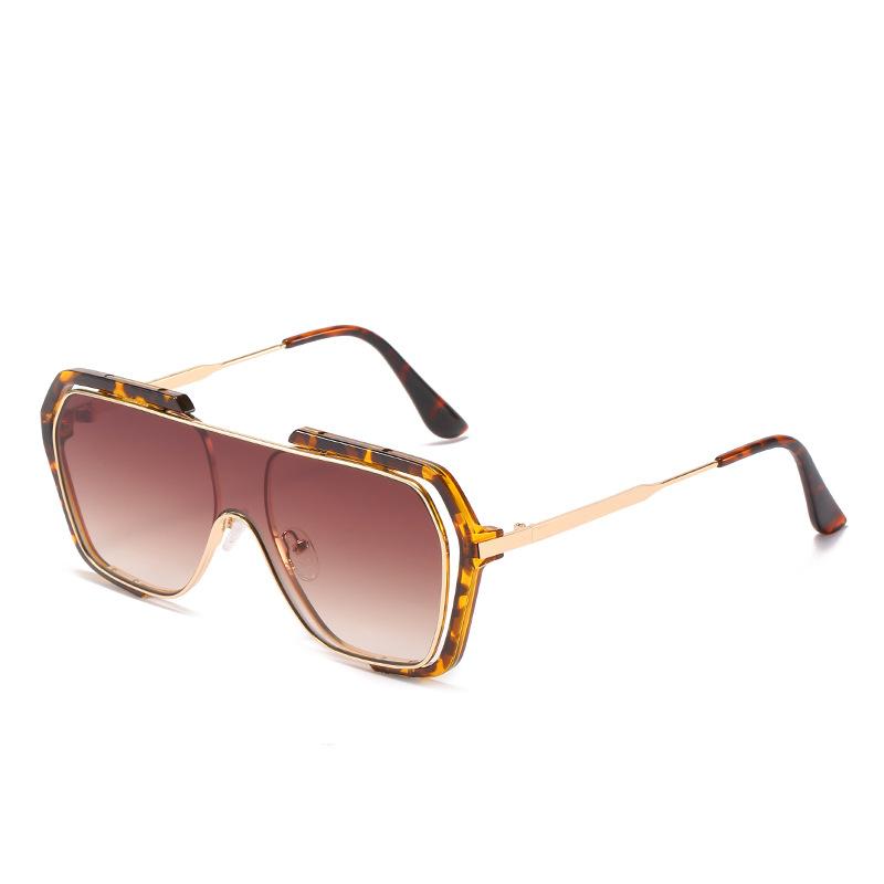 JYL TS Sunglasses Yellow Square UV Driving Unisex/2589