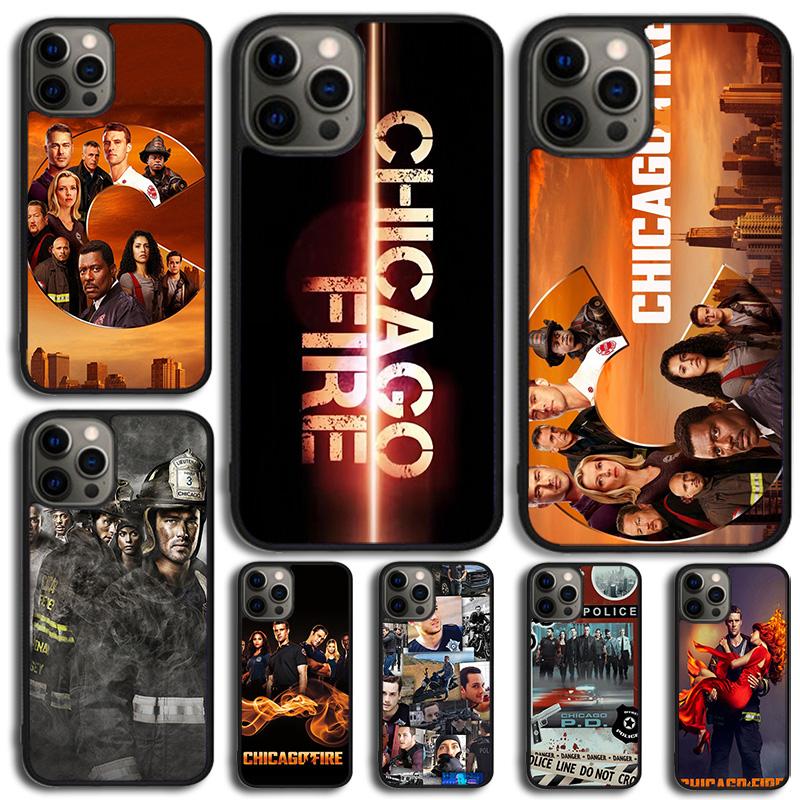 Chicago Fire TV Show Phone Case For iPhone 17 Air 16 15 14 13 12 11 Pro Max Plus Max Cover Shell Coque