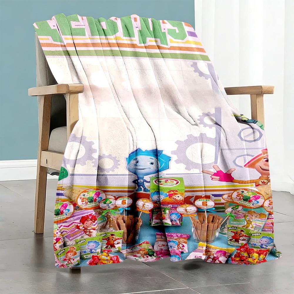Fixies Customize Your Name Blanket Cozy Personalized Blanket Warmthful Decor Great for Office Chair Couch Seaside Bed Four Seasons Universal