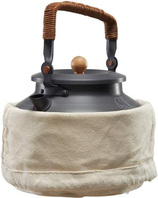 NORDISK Outdoor Aluminum Kettle 1.3L Charcoal Color Kettle [Genuine Japanese Product] 127010