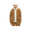 Nike Color Block Hooded Zipper Casual Jacket Kids jackets Tender-Gold FV3979-288