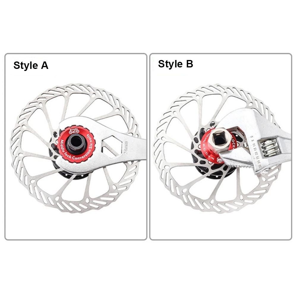 Kit Middle Lock Cover Bike Flywheel Lock Cover Bike Center Lock Cover Bicycle Center Lock Cap