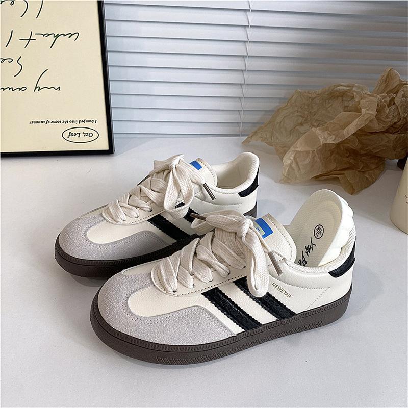 Retro German training shoes women's 2025 summer new little white shoes student versatile casual foreign trade board shoes