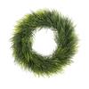 Artificial Christmas Decoration Festive Atmosphere Front Door Decor Artificial Wreath Flexible Decoration Lifelike Appearance