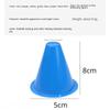 8cm Plastic Skate Marker Cones Roller Football Soccer Training Equipment Marking Cup Roller Skating Roadblock Accessories