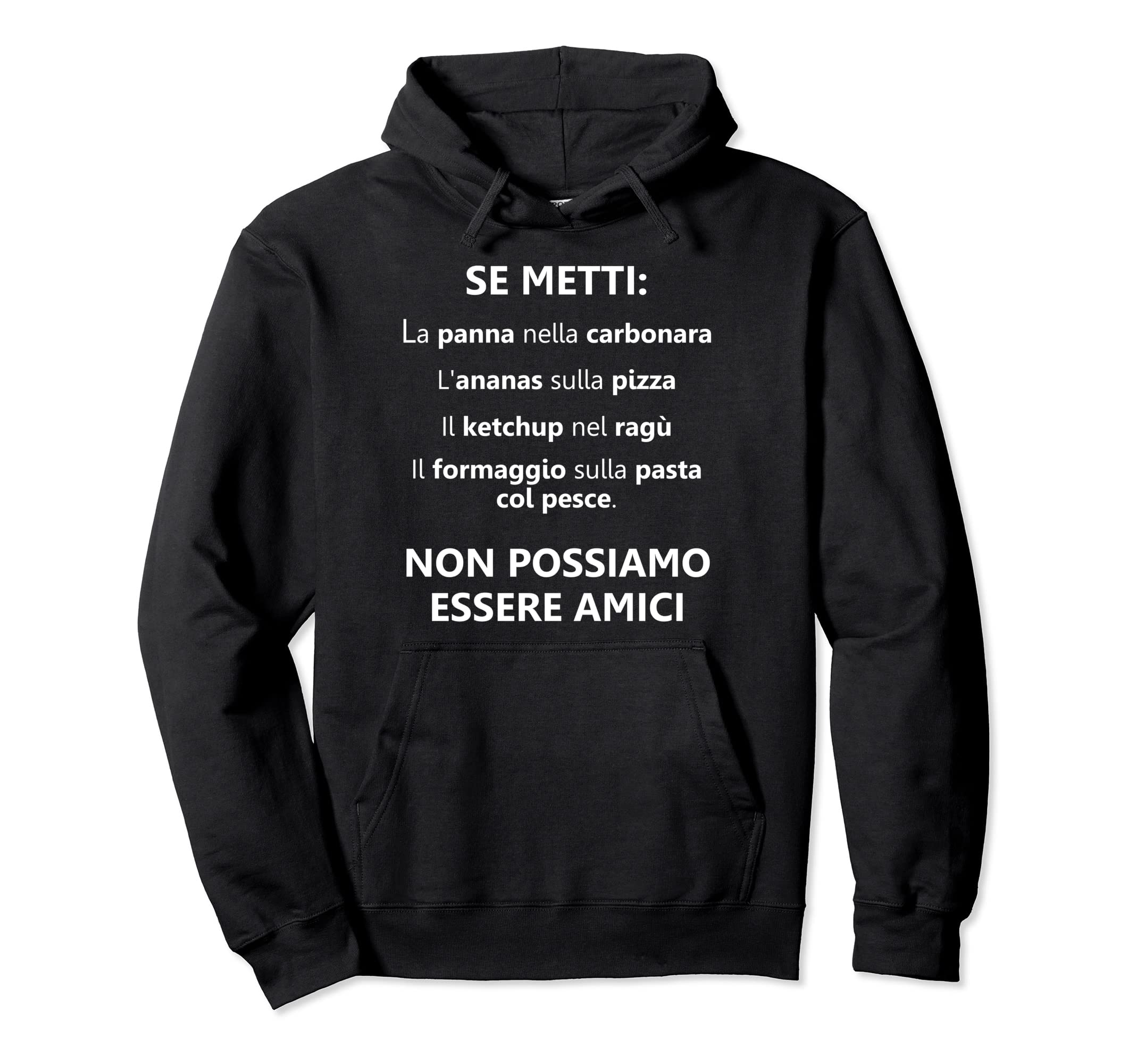 

Funny shirt for Italian chefs and Hoodie chefs. чёрный