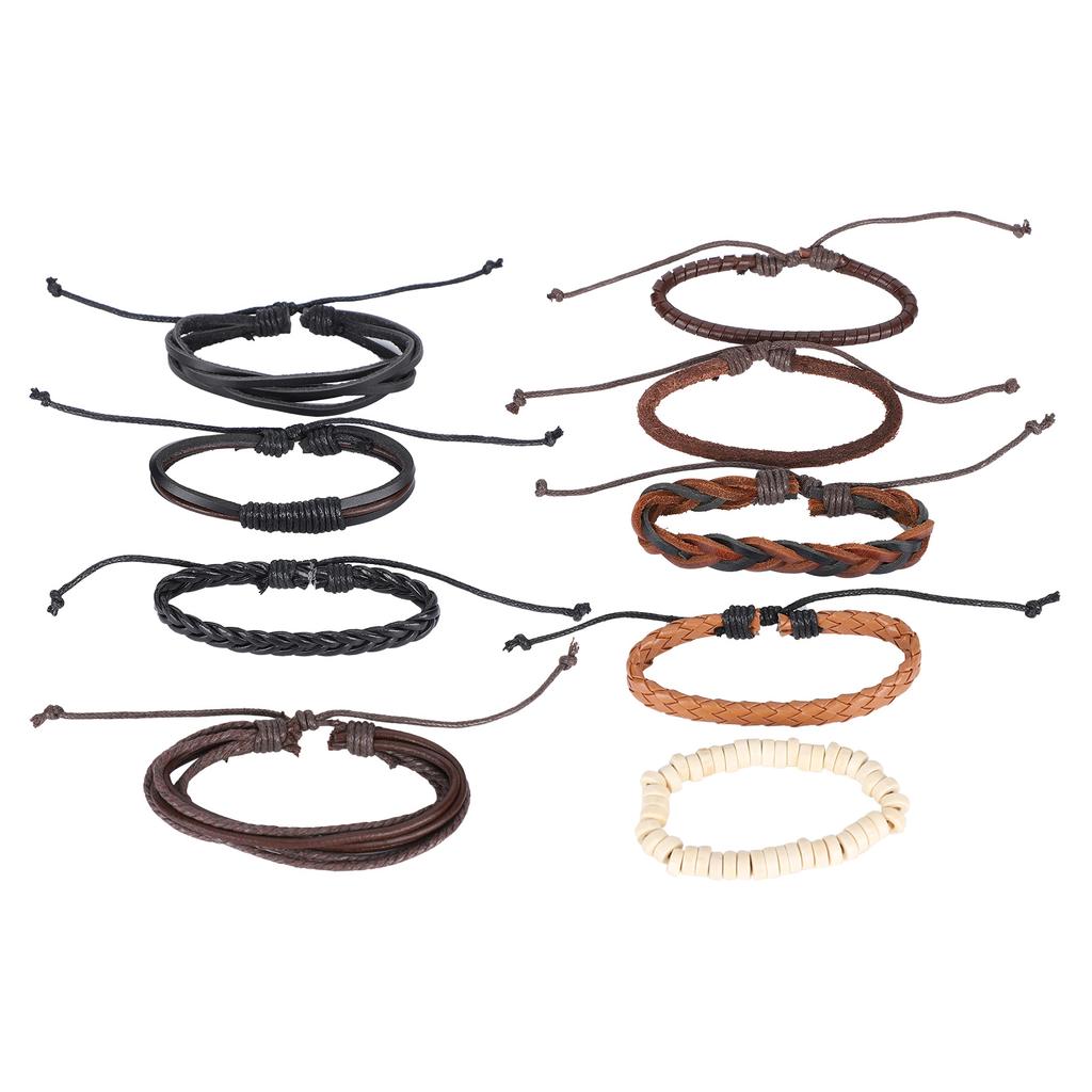 Retro Multilayer DIY Bracelet Unisex Fashionable Woven Bracelet Jewelry Accessories
