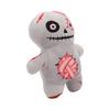 25cm/9.84in Halloween Horrific Zombie and Skeleton Cat Plush Toys Movie Stuffed Animals Toys for Kids Halloween Room Decoration