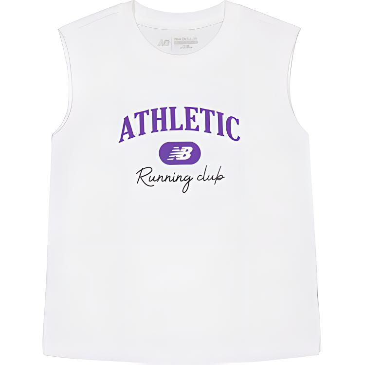 New Balance Tank Top White Kids 7GE2E023-WT 140