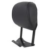 Luocute Motorcycle Rear Passenger Enhanced Comfort with Stylish Look and High Stability Backrest Pad Cushion Compatible with Kawasaki Eliminator 500