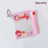 1/3Pcs Mini Anime Badge Storage Bag Protective Shell Toy Doll Bag Transparent Display Bag Pendant Hanging Keychain Decor Gift