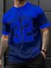Men's Summer Casual Sports 3D Digital Print T-Shirt