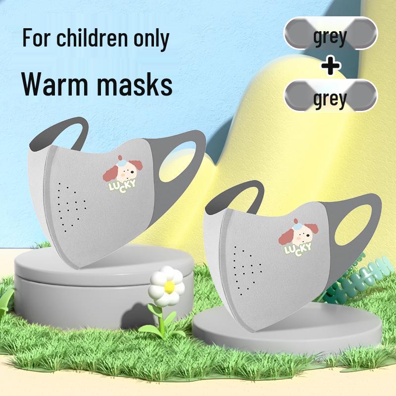 Set of 2 Autumn & Winter Women's Embossed Satin Xiangyun Yarn Warmers