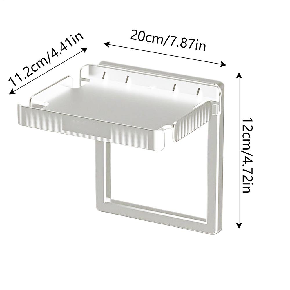 Wall Outlet Shelf Wall Mounted Outlet Shelf Space-Saving Wall Shelf Vertical Decorative Wall Holder Home Extender Decor For белый