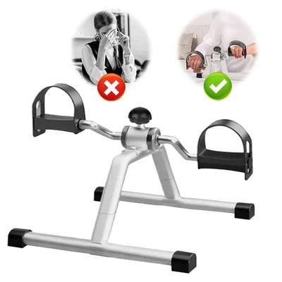 Tragbarer Mini-Pedaltrainer Verstellbarer Widerstand Fußpedalmaschine für Heimfitness und Rehabilitation