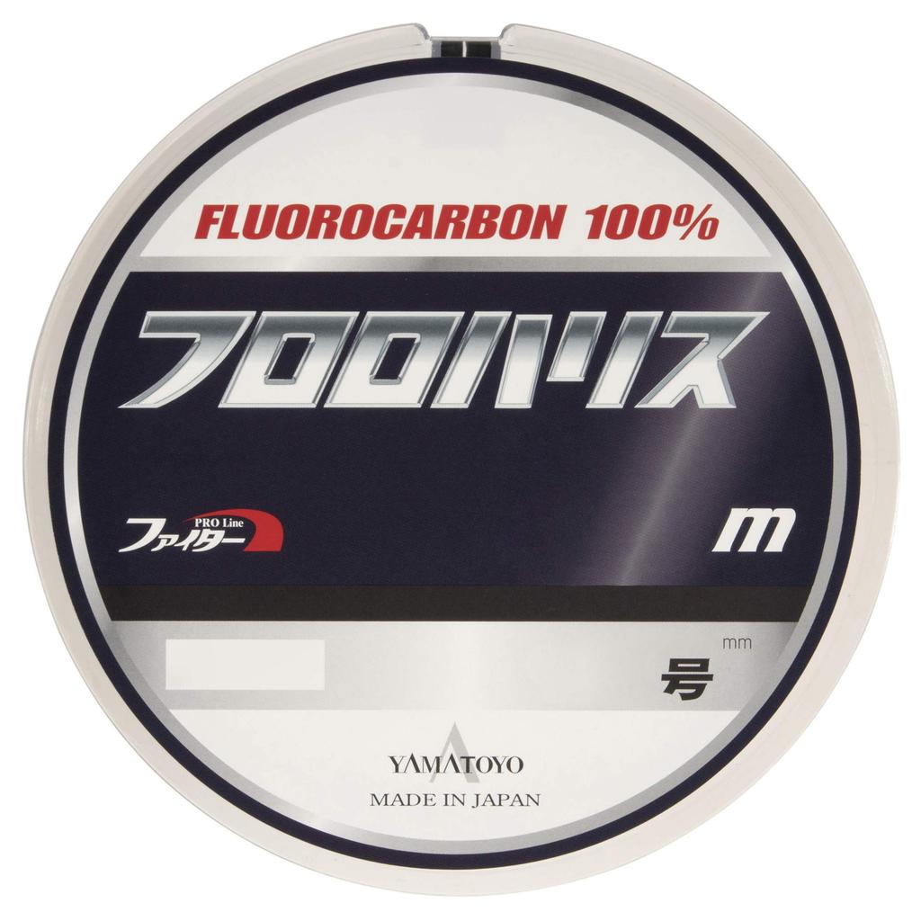 YAMATOYO Harris Fighter Fluoro Harris Fluorocarbon 100m No. 24 Clear