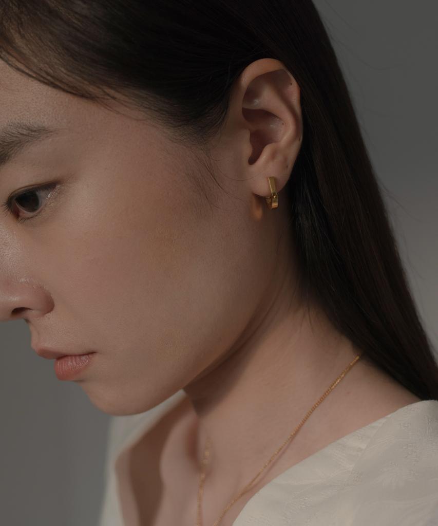 Novice Tokyo U Hoop Pierce [Stainless]