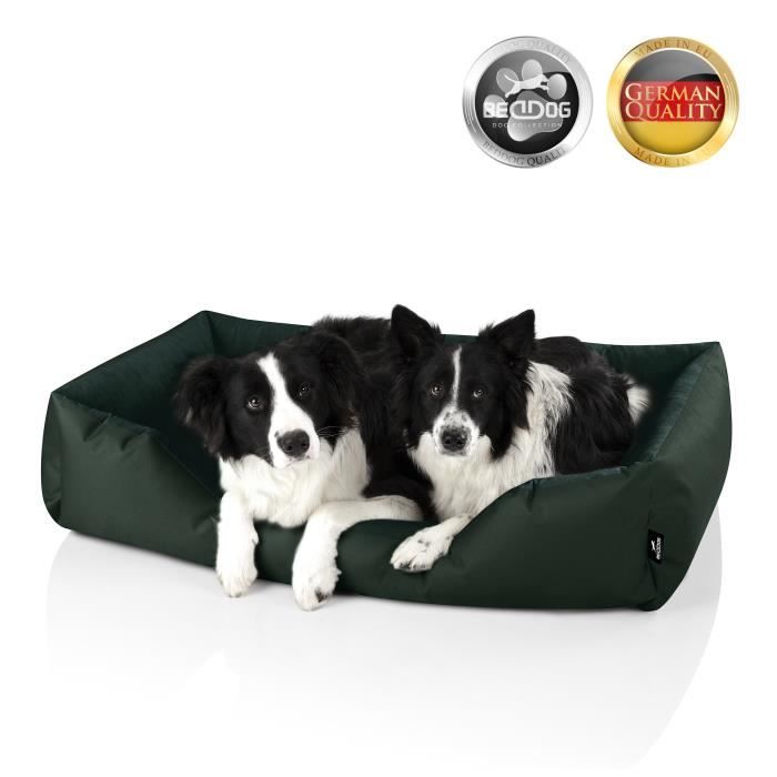 Hundebett - BedDog® - ZARA - XXXL 150x110cm - Dunkelgrün - Wasserdicht