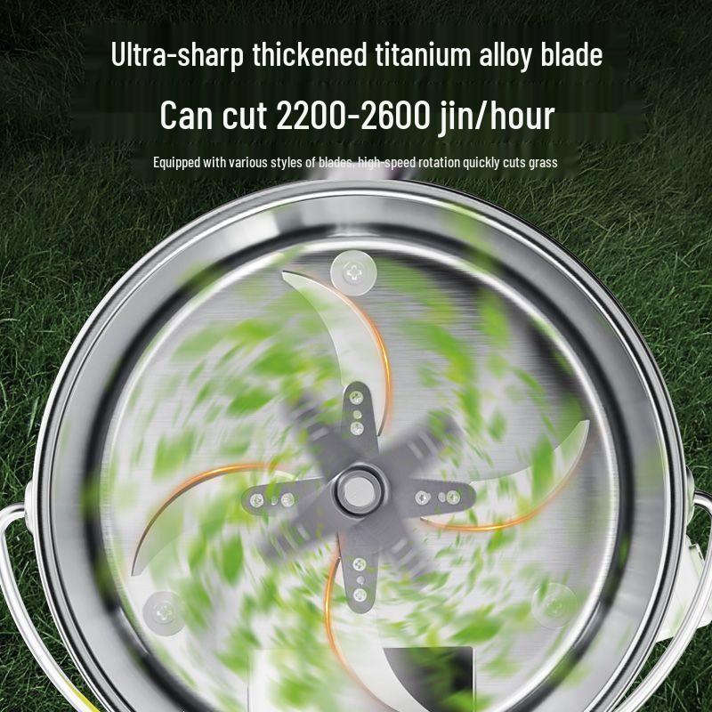 High-Power Automatic Grass & Vegetable Chopper with Bucket Feeder for Livestock