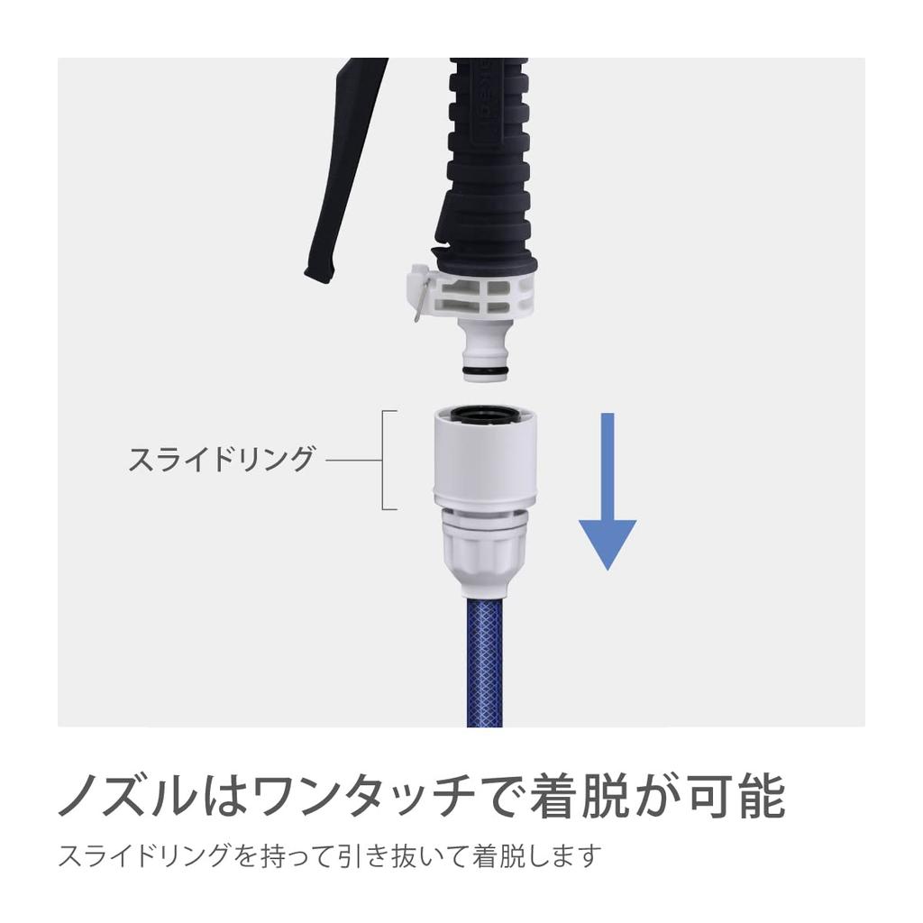 Takagi Hose Hose Reel Aurora LIGHT 15m Light Compact R1415NB