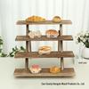 Espositore in Legno a Gradini per Statuette, Oli Essenziali e Pasticcini
