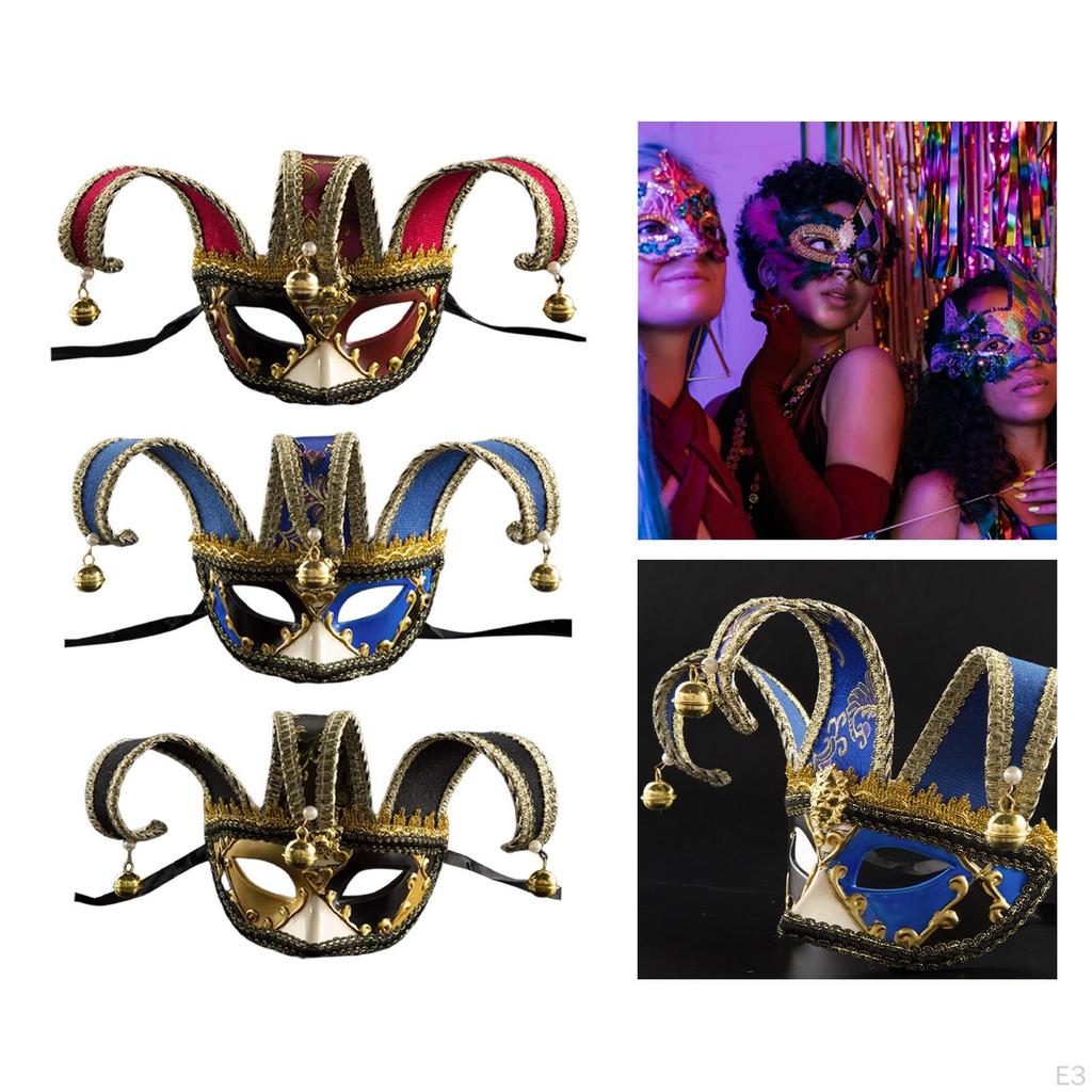 Half Costume Cosplay Masquerade for , Halloween, Party, Festival, Carnival Accessory