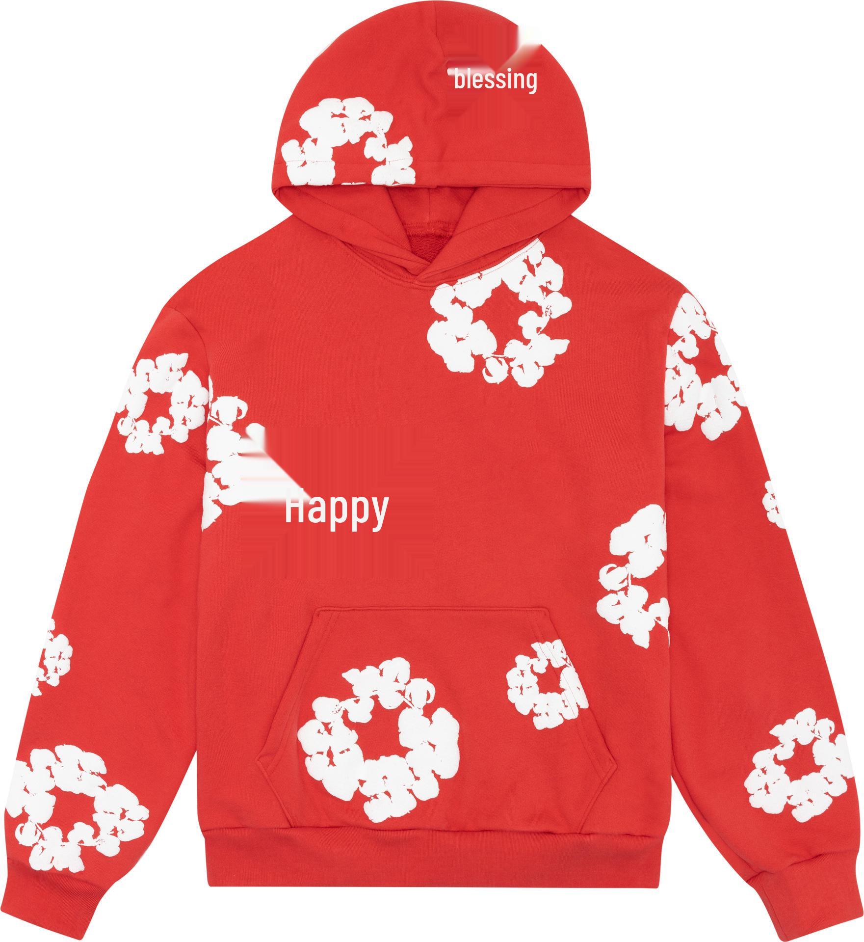 

«Осенний комплект свободного свитера с принтом «капок» 2023 года — уличный стиль хип-хопа 2000 года для мужчин и женщин» XL (higher quality than its peers)