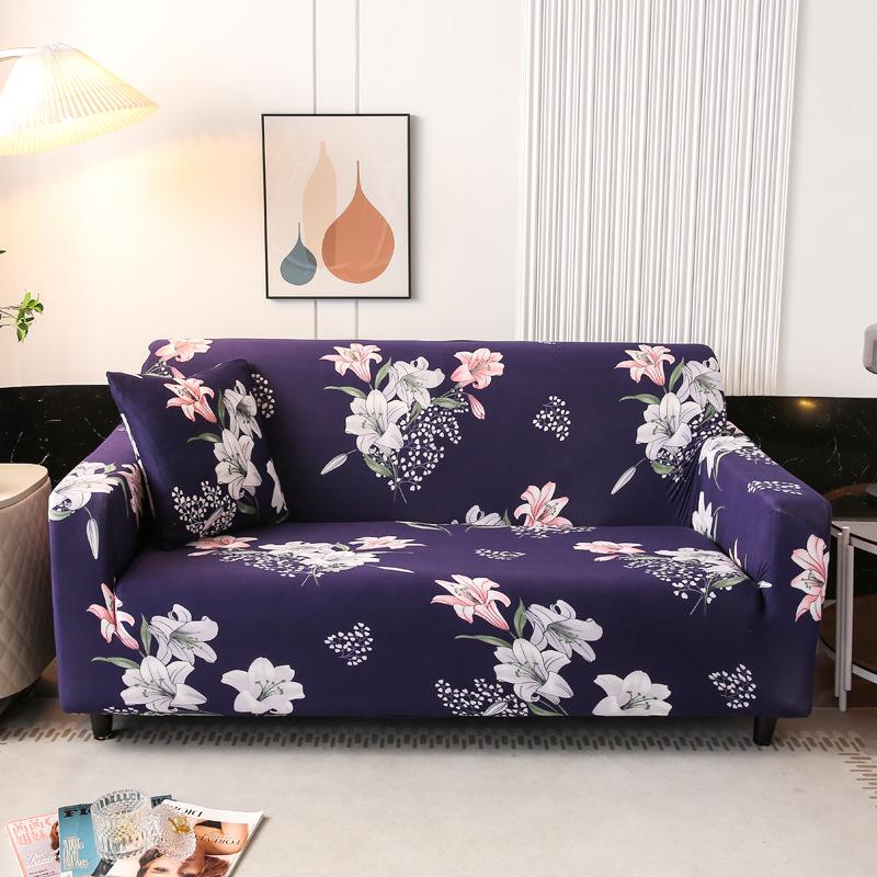 Elastic Universal Sofa Cover for Single, Double, or Three-Seat Sofas, All-Inclusive Cushion Protector.