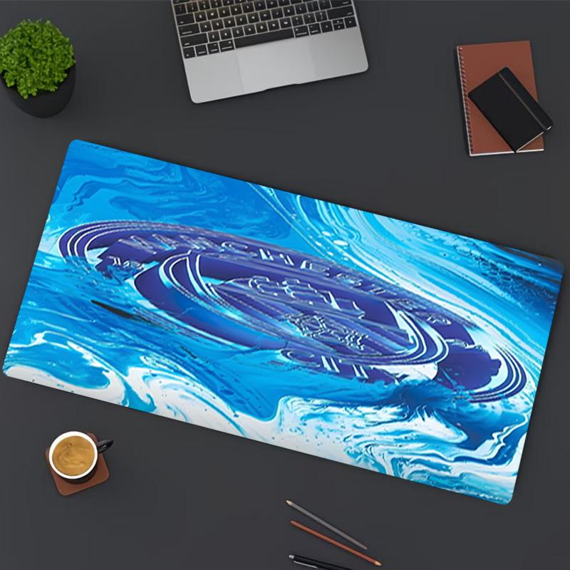 Football team City FC Print Mouse Pad, for Keyboard Pad Laptop PC Mat for Office Home Use, Desk Decor, Perfect Birthday Gift for Gamers