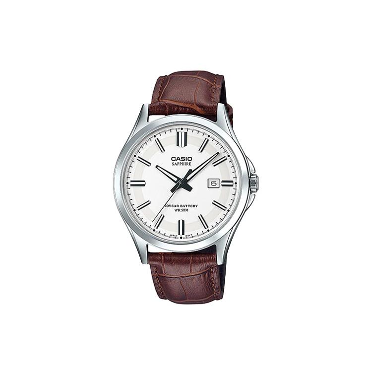 CASIO Men DRESS White Watch MTS-100L-7AV MTS-100L-7AV White Dial