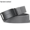 Men's Adjustable Elastic Tactical Nylon Belt with Automatic Buckle