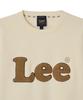 LEE Boucle Vintage Logo Brushed Sweatshirt Cream