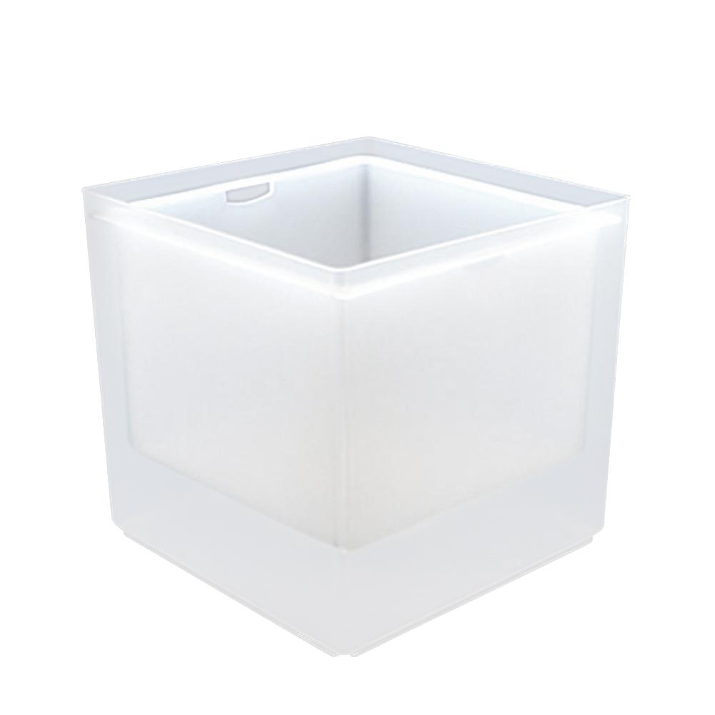 Double-Layer Beer Cooler Barrel Ice Buckets Square Champagne Wine Bucket for Nightclub Bar Party Pub Decoration