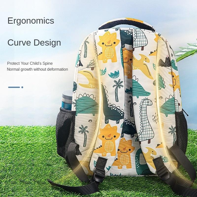 Grundschulranzen mit Cartoon-Druck und Rückenschutz