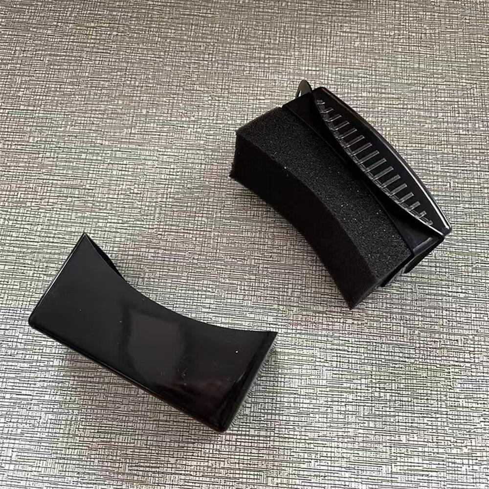 2Pcs Car Tires Waxing Polishing Cleaning Wipe Washing Tire Tyre Wheel Rim Trim Contour Detailing Dressing Shine Pad Sponge