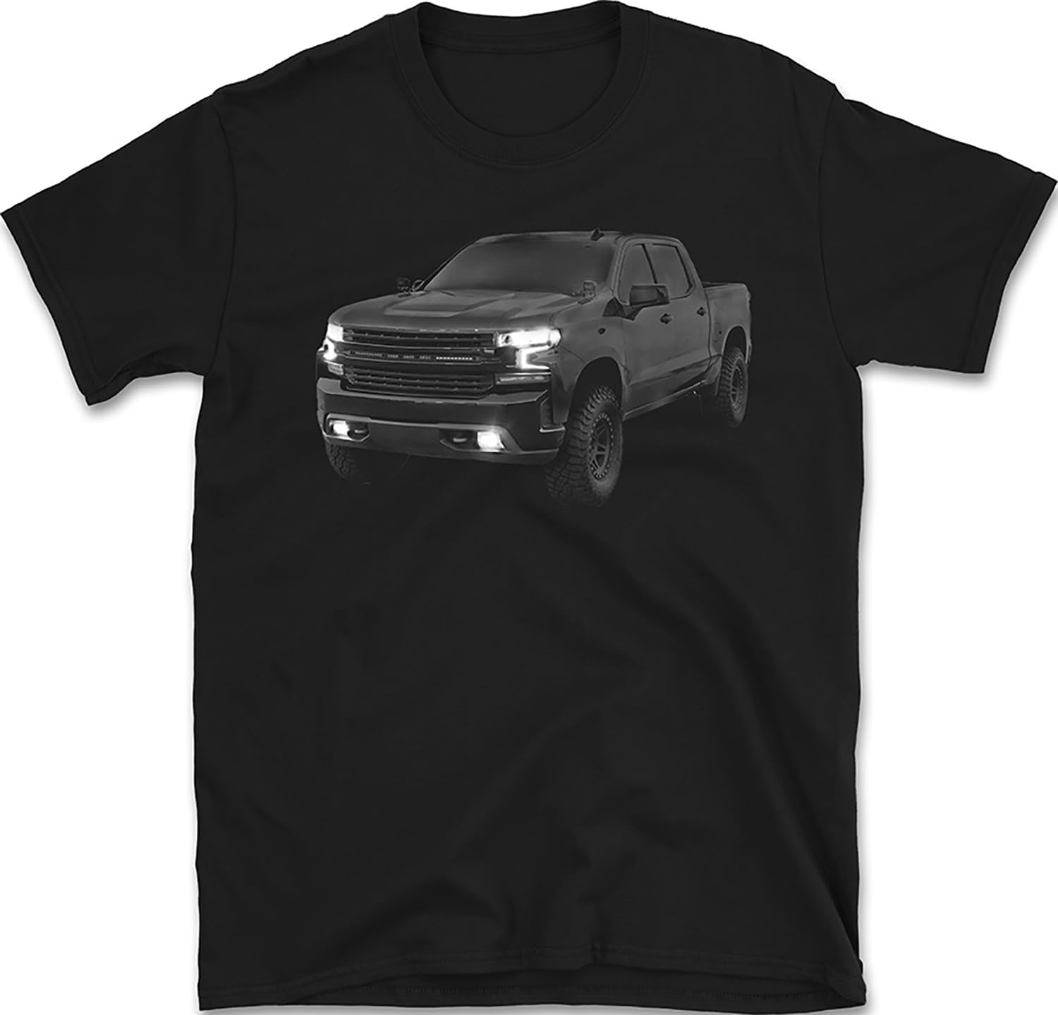 American Off-Road Pickup Truck T-Shirt | 4x4 Lifted Trail Power Graphic Tee | Rugged Off-Road Design Shirt S разноцветный